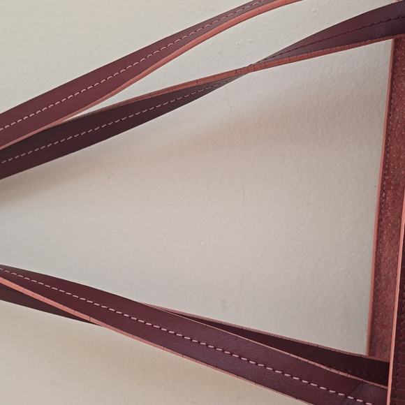 Tumi Leather Shoulder Bag with Elegant Pleating - Picture 12 of 15